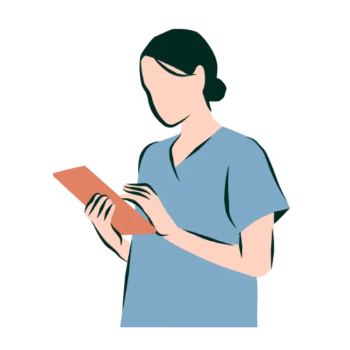 Icono de agendamiento de cita para exámenes de laboratorio a domicilio